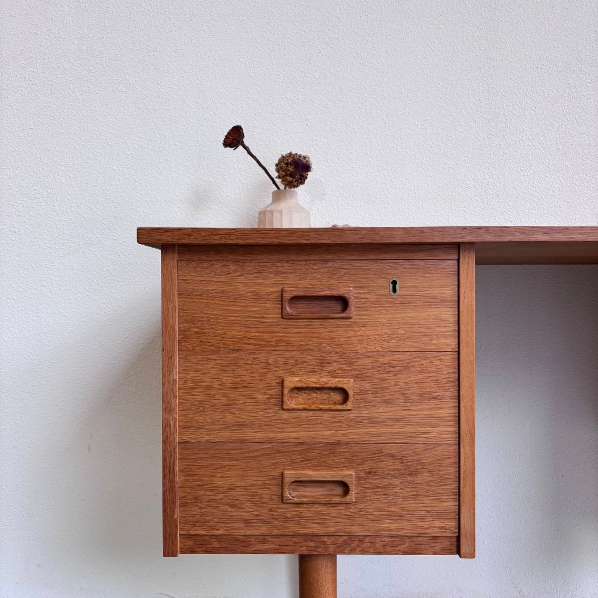 Vintage bureau eiken - LOUI.STORE
