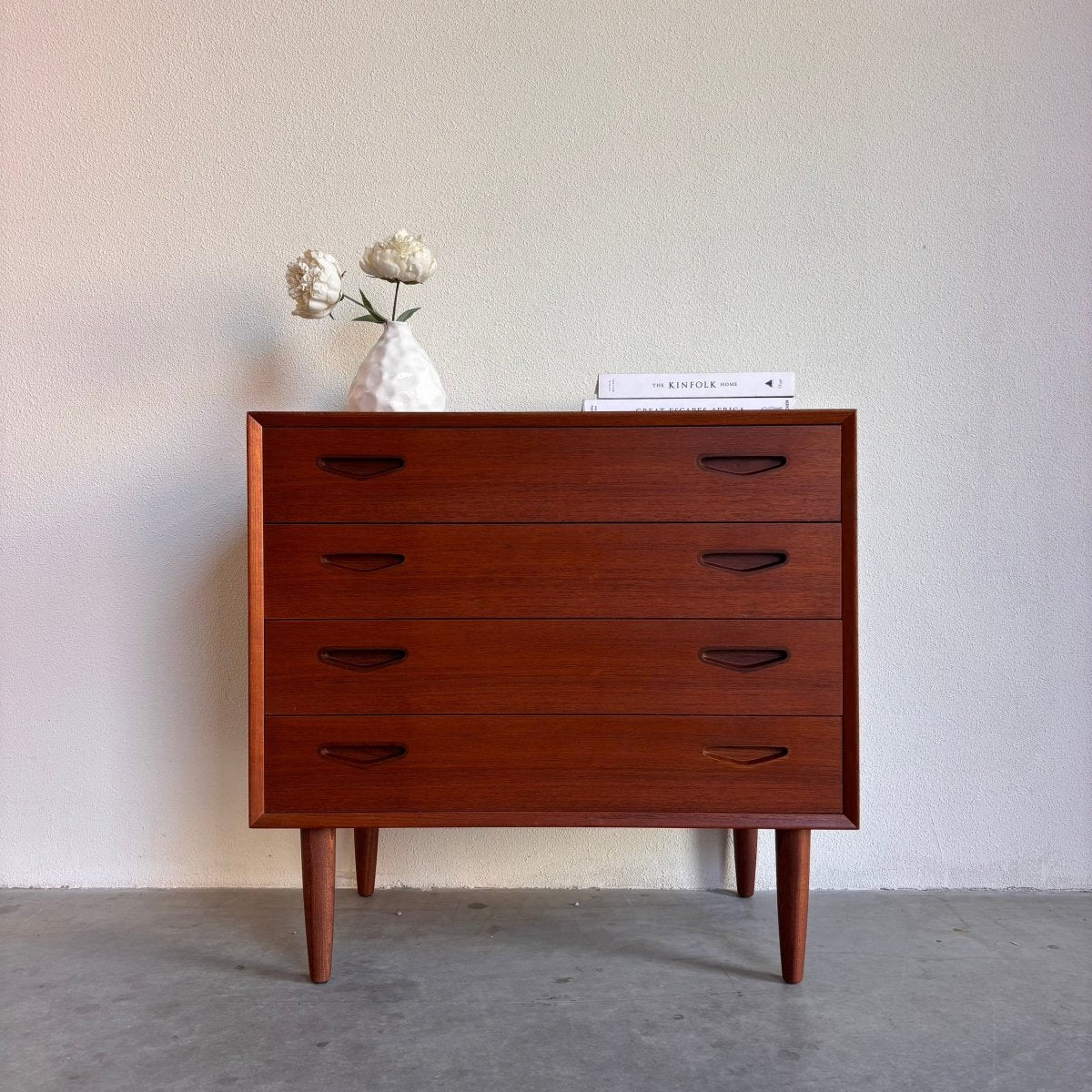 Vintage ladekast teak 4* - LOUI.STORE