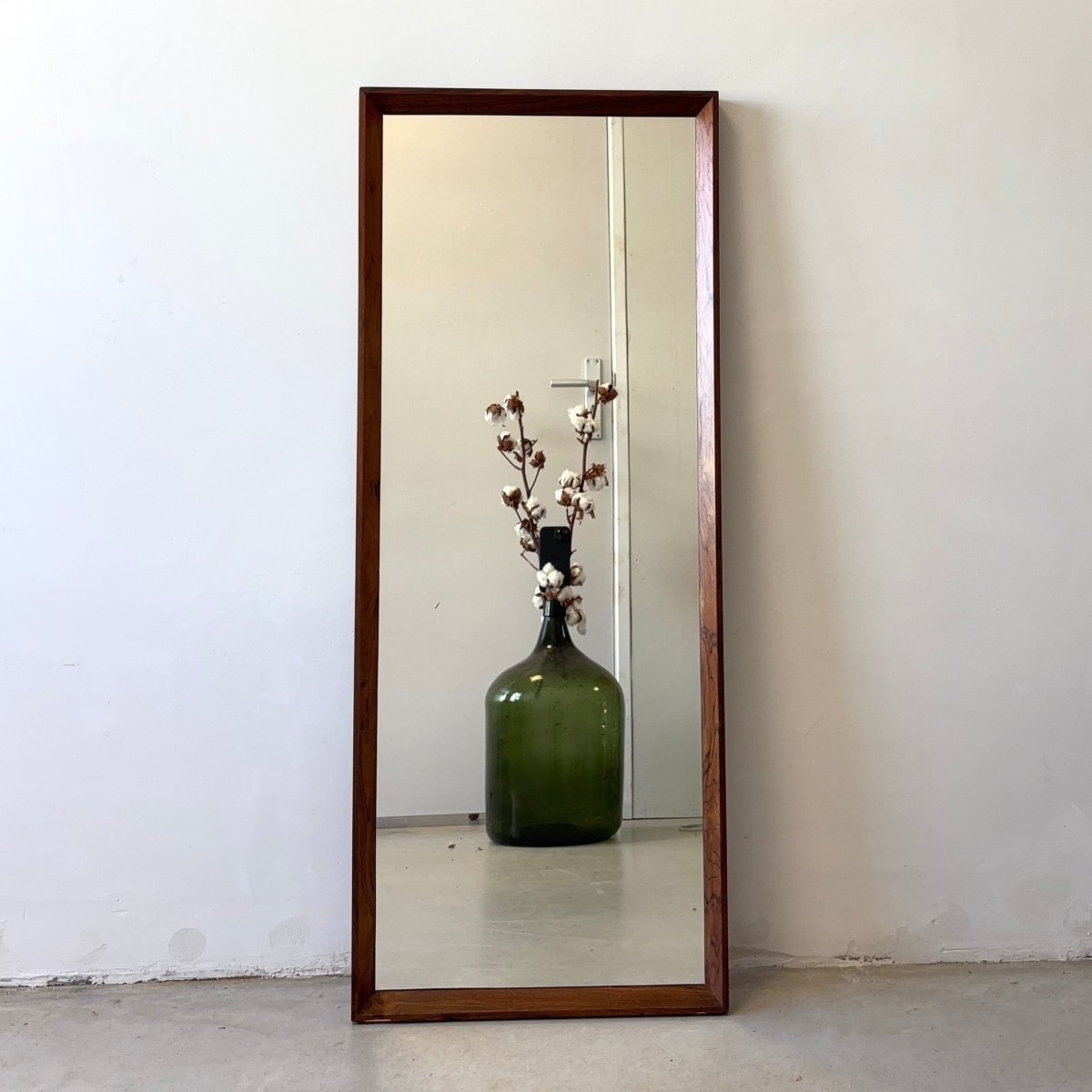 Vintage spiegel palissander - LOUI.STORE