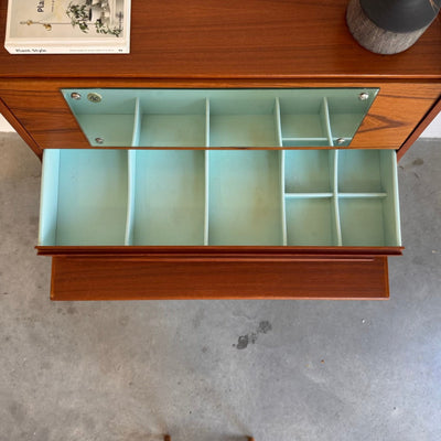 
                  
                    Vintage secretaire met spiegel teak
                  
                