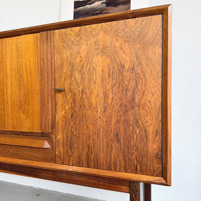 
                  
                    Vintage highboard palissander tambour en bar
                  
                