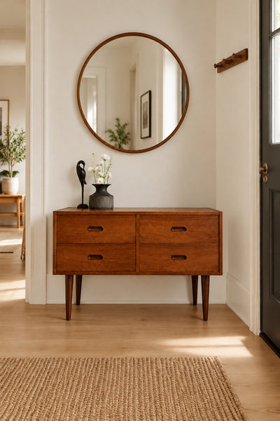 
                  
                    Vintage palissander sideboard -dubbele ladekast
                  
                
