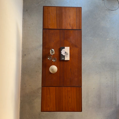 
                  
                    Vintage uitschuifbare eettafel teak-donker (125-225cm)
                  
                