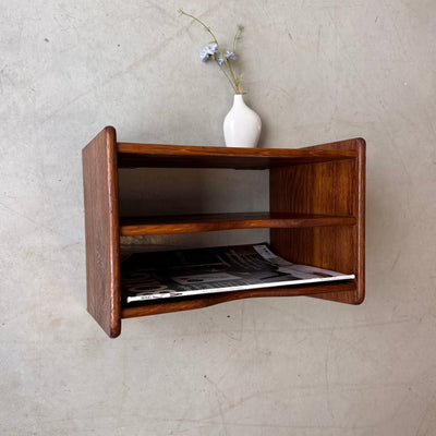 
                  
                    Vintage wandkastje 2 vakken donker eiken
                  
                