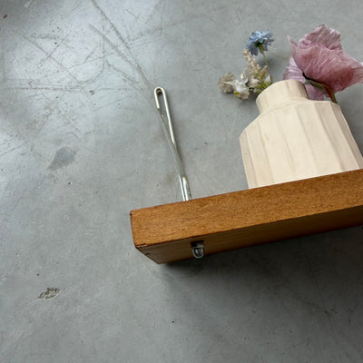 
                  
                    Vintage teak wandplank 60cm
                  
                