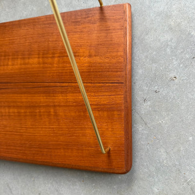 
                  
                    Vintage wandplankje teak ronde hoek
                  
                