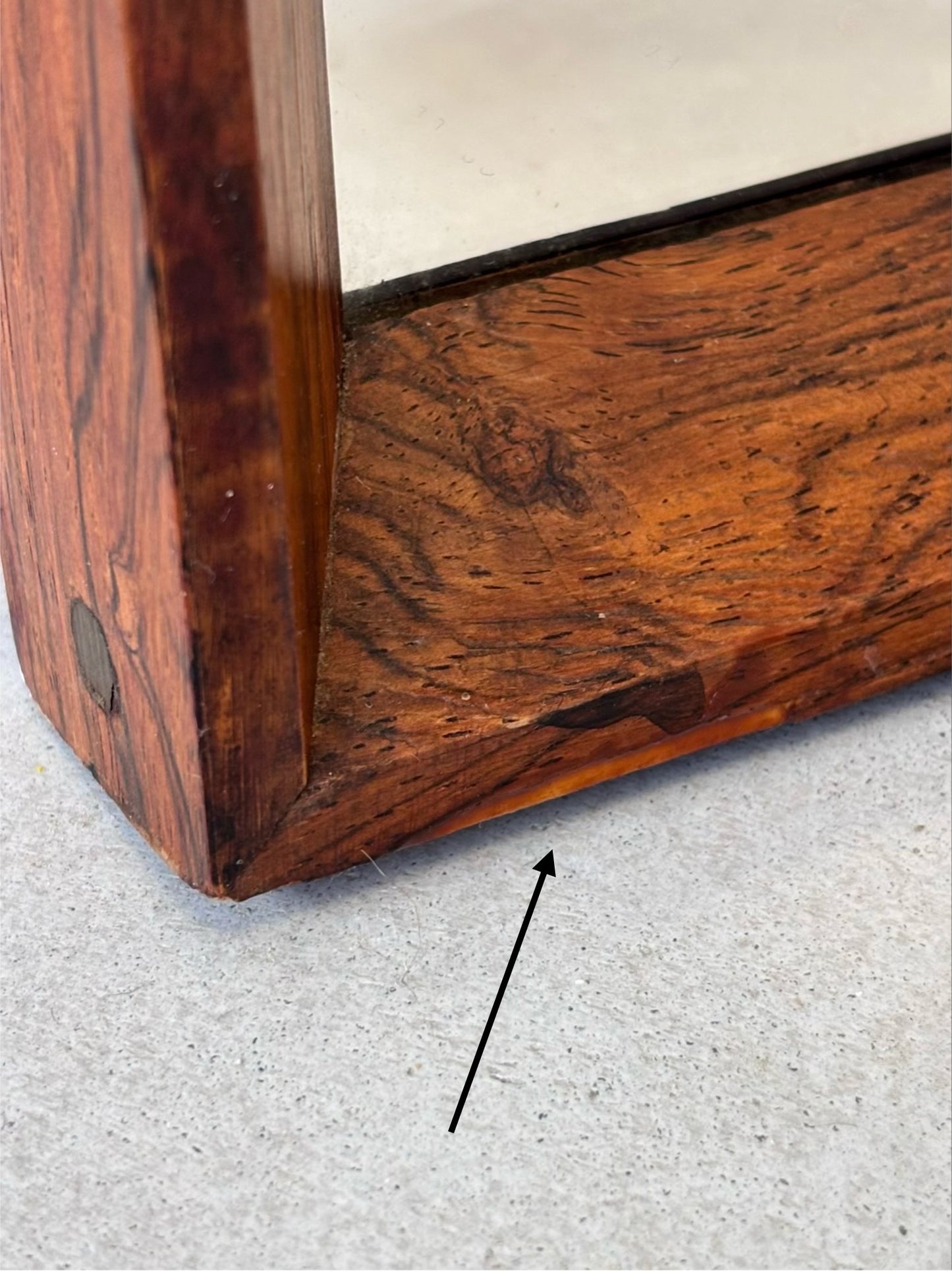 
                  
                    Vintage spiegel palissander
                  
                