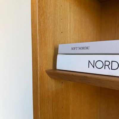 
                  
                    Vintage Hundevad boekenkast XL in eiken
                  
                