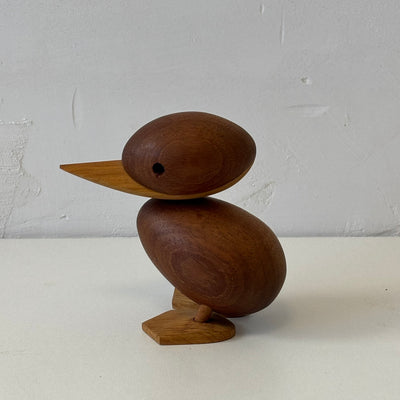 
                  
                    Teak houten eend Hans Bølling
                  
                
