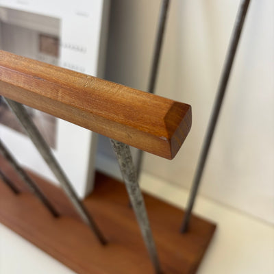 
                  
                    Vintage teak tijdschriftenhouder
                  
                