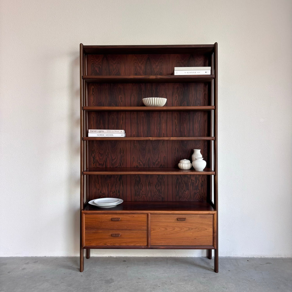 Vintage highboard boekenkast Poul Volther