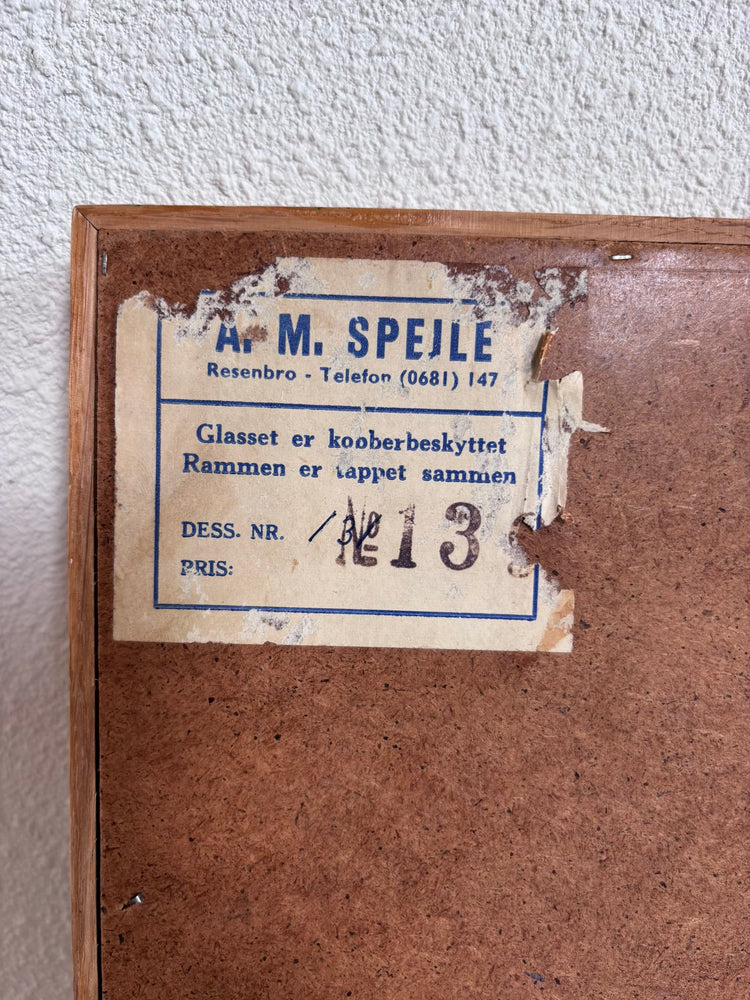 
                  
                    Vintage spiegel eiken A.M. Spejle
                  
                