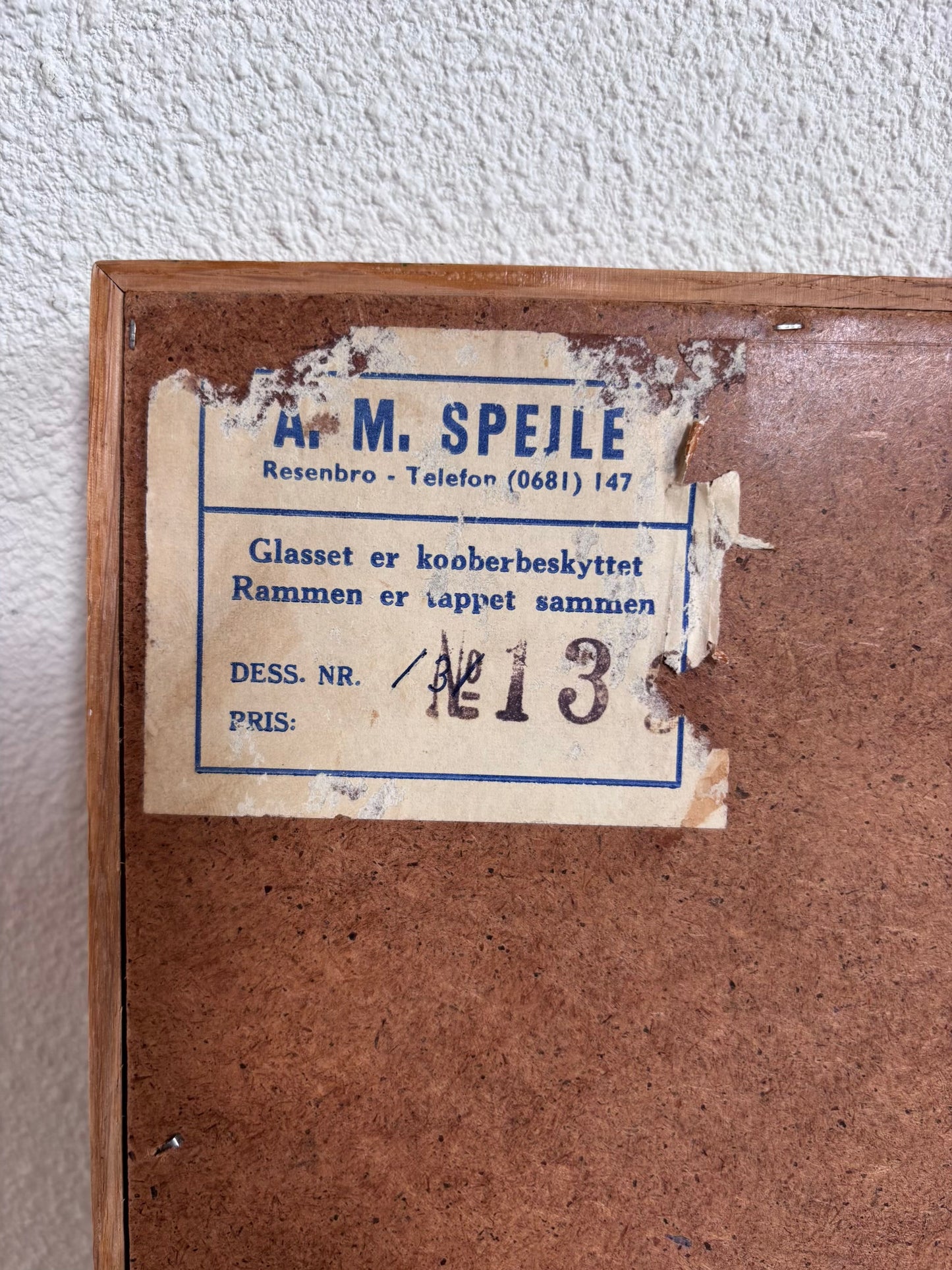 
                  
                    Vintage spiegel eiken A.M. Spejle
                  
                