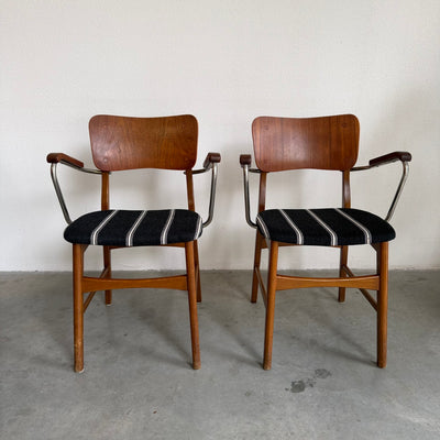 
                  
                    Vintage teak bureaustoel Ib Kofod Larsen
                  
                