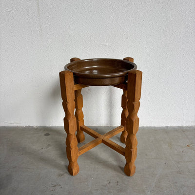 
                  
                    Vintage plantentafel eiken - keramieken schaal diverse soorten
                  
                
