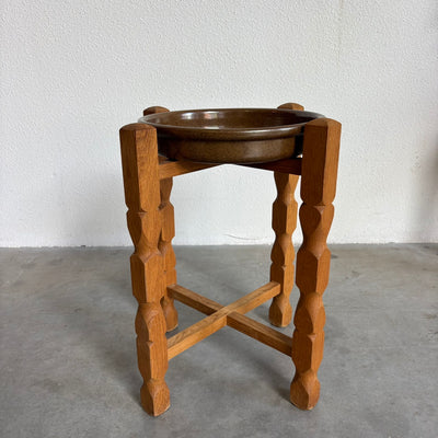 
                  
                    Vintage plantentafel eiken - keramieken schaal diverse soorten
                  
                