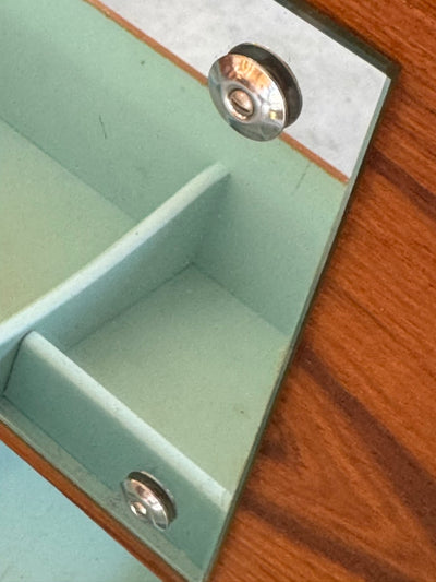 
                  
                    Vintage secretaire met spiegel teak
                  
                