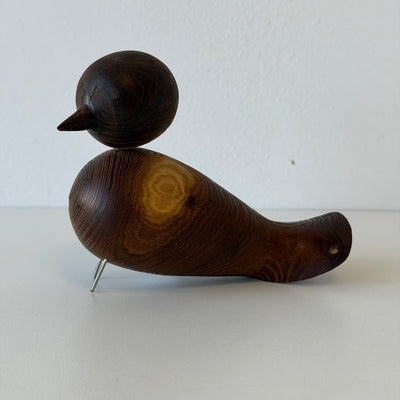 
                  
                    Vintage teak houten vogel metalen pootjes
                  
                