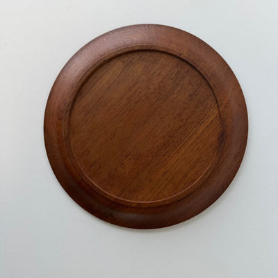 
                  
                    Vintage teak schaal plat
                  
                
