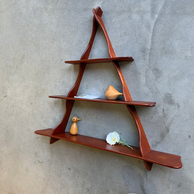 
                  
                    Vintage wandplank driehoek teak Peder Moos
                  
                