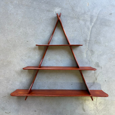 
                  
                    Vintage wandplank driehoek teak Peder Moos
                  
                