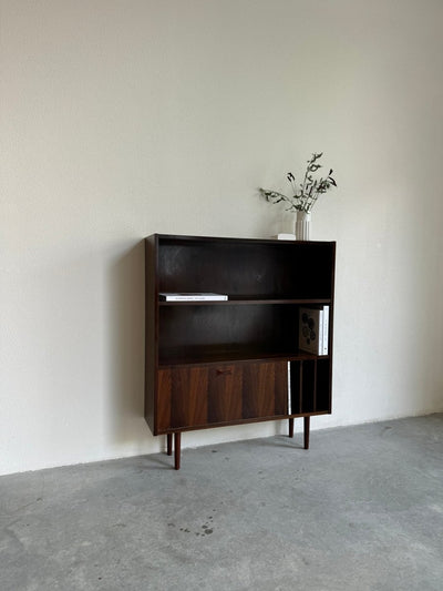 Boekenkast palissander met bar - LOUI.STORE