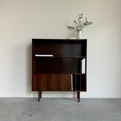 Boekenkast palissander met bar - LOUI.STORE