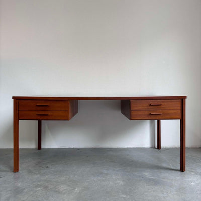 Bureau XL in teak - LOUI.STORE