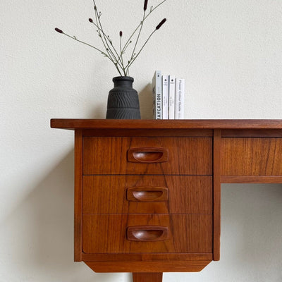 Deens vintage bureau in teak - LOUI