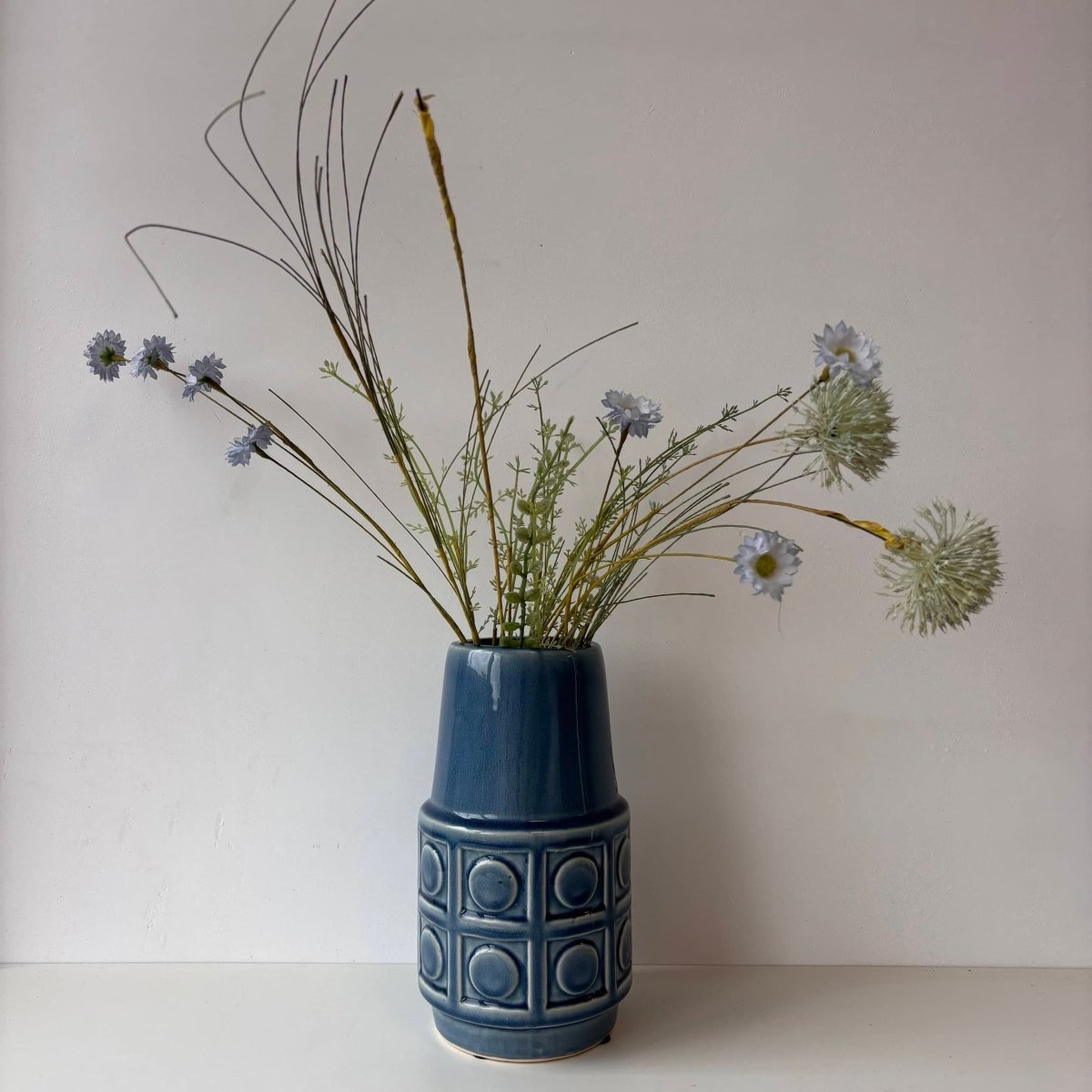 Deense vaas blauw - LOUI.STORE
