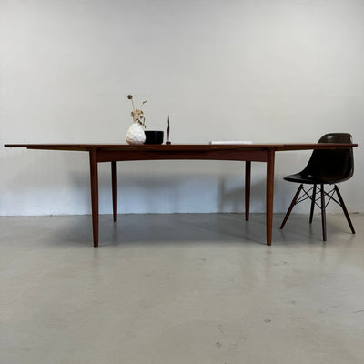 Eettafel teak uitschuifbaar - LOUI.STORE