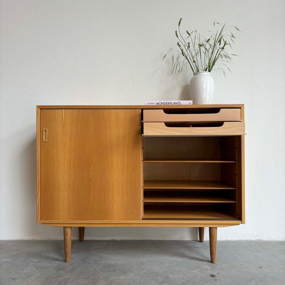 Eiken sideboard verborgen lades - LOUI.STORE