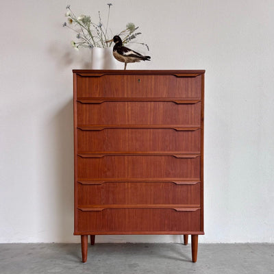 Grote vintage ladekast teak - LOUI.STORE