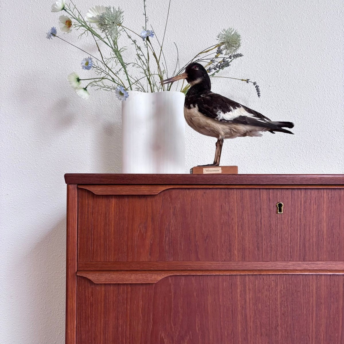 Grote vintage ladekast teak - LOUI.STORE