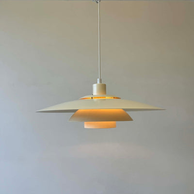 Hanglamp crème groot 3 schalen - LOUI.STORE