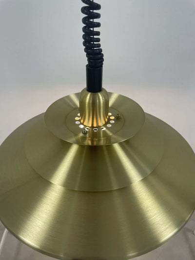 Hanglamp messing trekkoord - LOUI.STORE