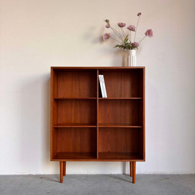 Klein vintage boekenkastje teak - LOUI.STORE