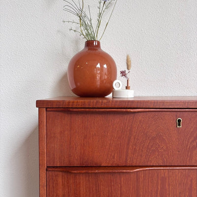 Klein vintage ladekastje 4* teak - LOUI