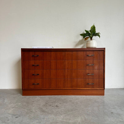 Ladekast teak 4* metalen greepje - LOUI.STORE