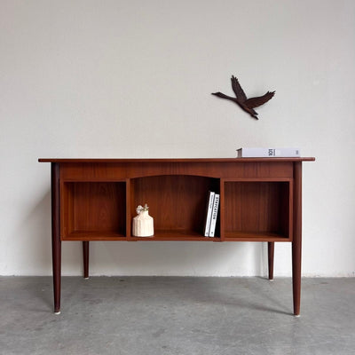 Mid century bureau 2 - kanten teak - LOUI.STORE