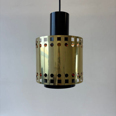 Mid century hanglamp messing - LOUI.STORE