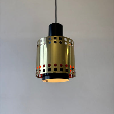 Mid century hanglamp messing - LOUI.STORE