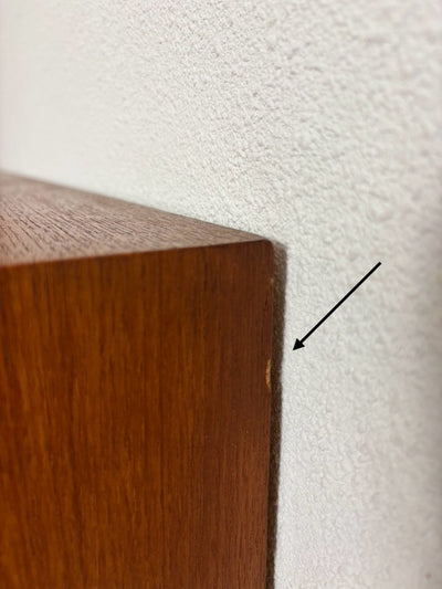 
                  
                    Mid century highboard teak schuifdeuren + lades - LOUI.STORE
                  
                