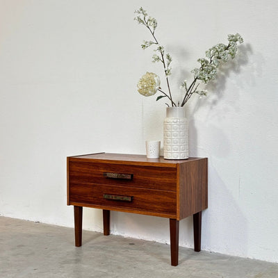 Mid Century laag ladekastje 2* palissander - LOUI.STORE