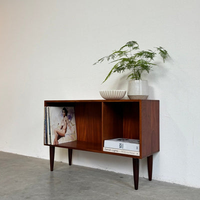 Mid century LP kastje mahonie, A|S Søborg Møbelfabrik - LOUI.STORE