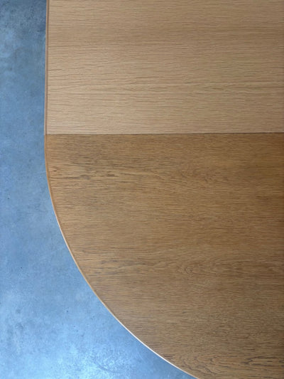 
                  
                    Mid Century uitschuifbare eettafel Omann Jun eiken, model 55 - LOUI.STORE
                  
                