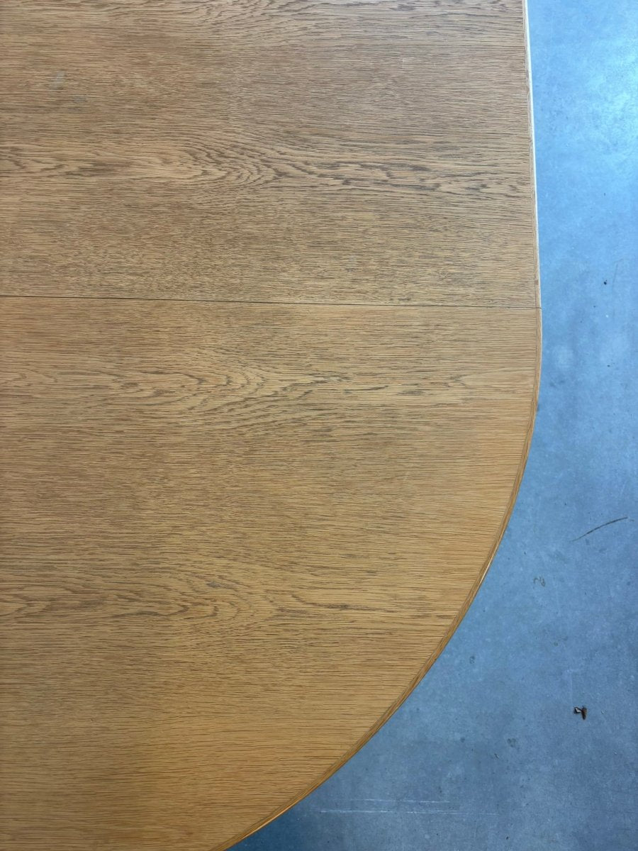 
                  
                    Mid Century uitschuifbare eettafel Omann Jun eiken, model 55 - LOUI.STORE
                  
                