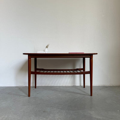 Salontafel teak spijltjes - LOUI.STORE