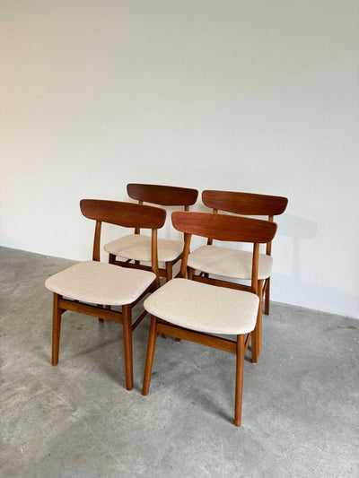 
                  
                    Set 4* stoelen Findahls teak zand - LOUI.STORE
                  
                