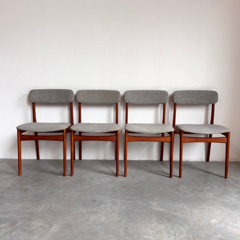 Set 4 vintage stoelen Thorsø - LOUI.STORE